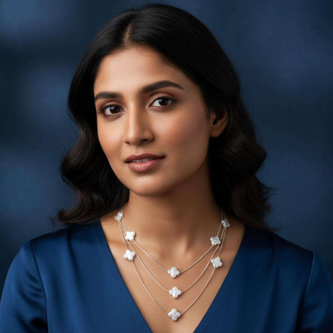 Urban Pearl Trinity Necklace (1pc)