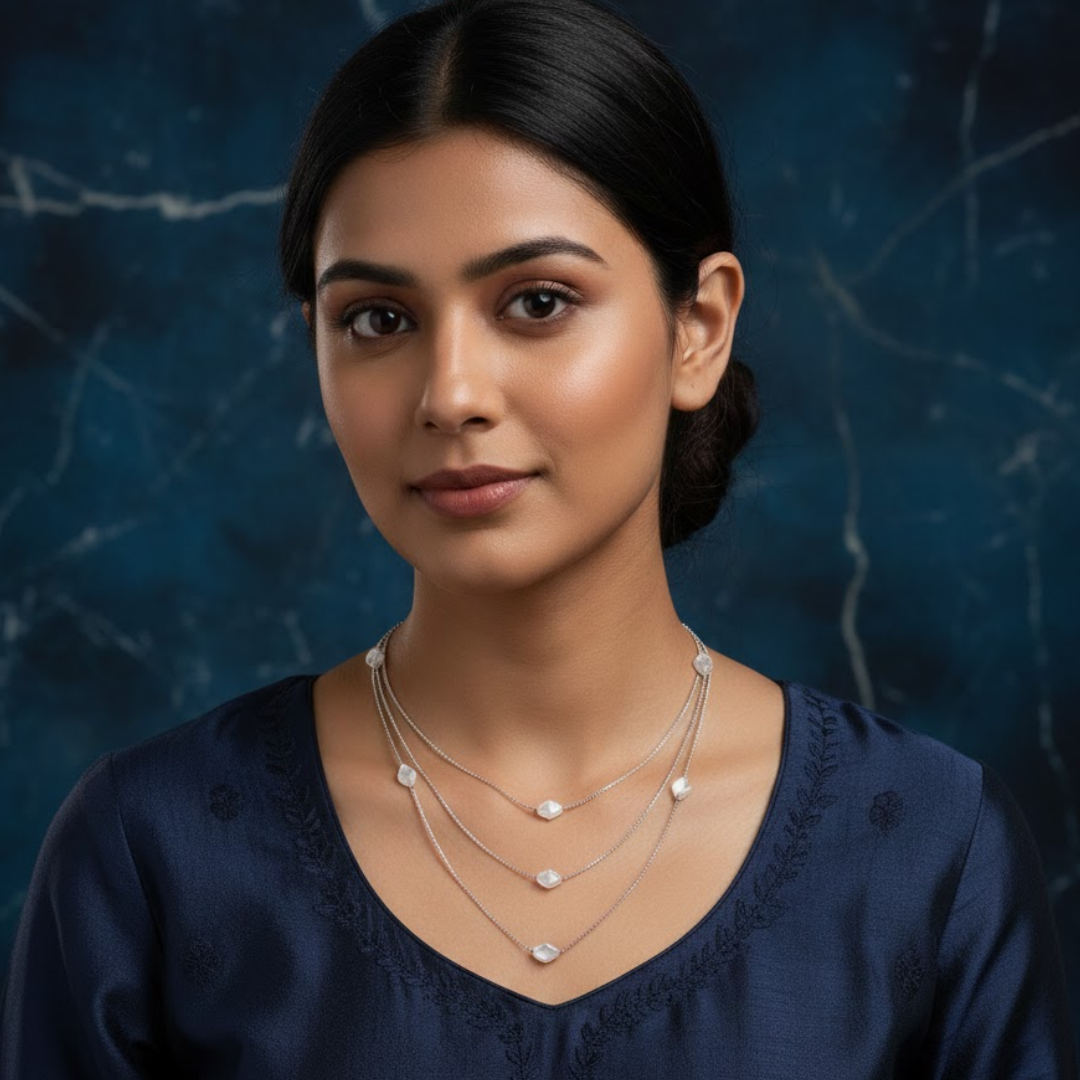 Urban Pearl Trinity Necklace (1pc)